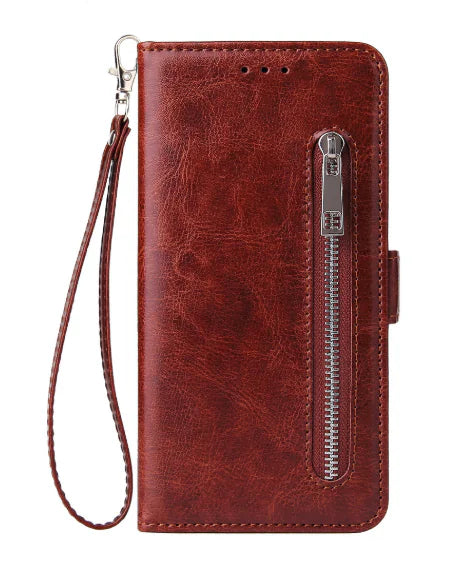 All-in-One iPhone Zipper Wallet Case