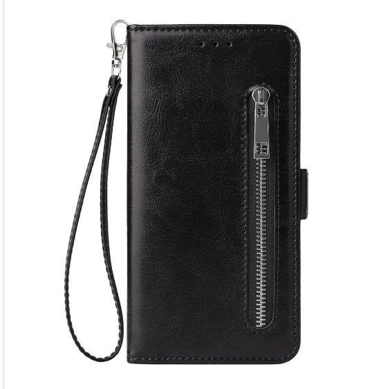 All-in-One iPhone Zipper Wallet Case
