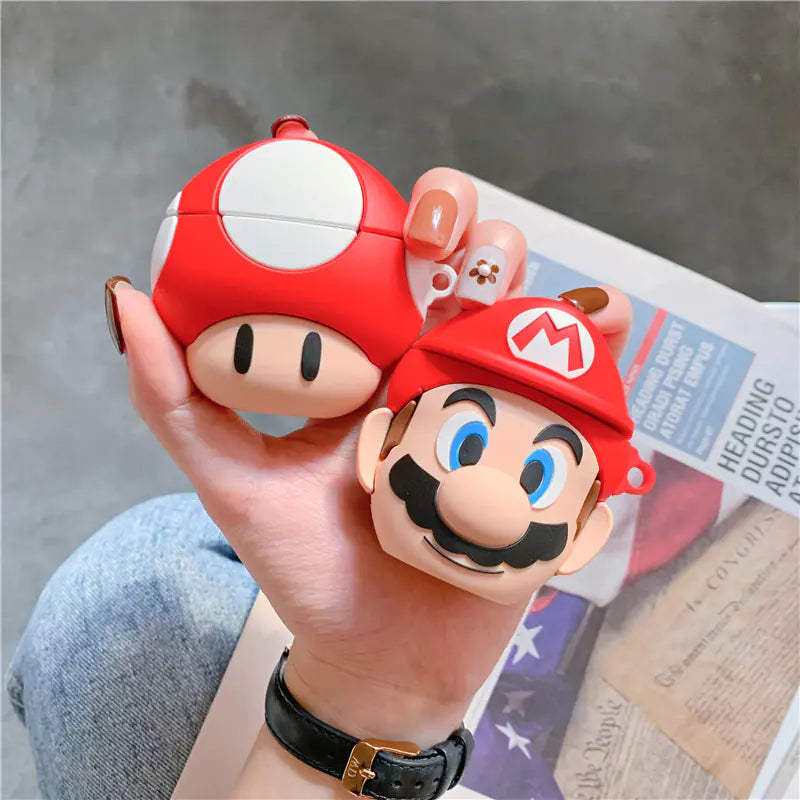 AirPods 2 Silicone Protector - Mario Theme