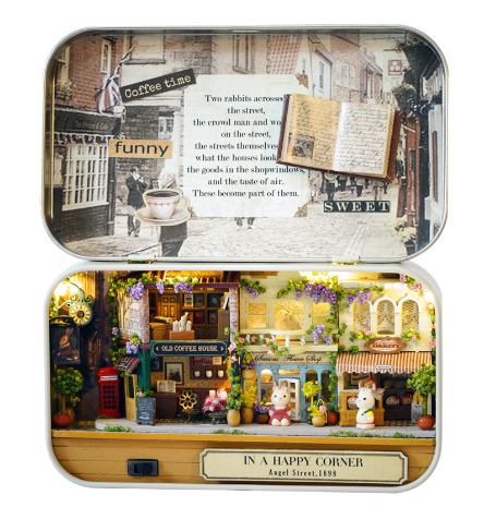 Frozen Box Theater DIY Model House Toy Gift