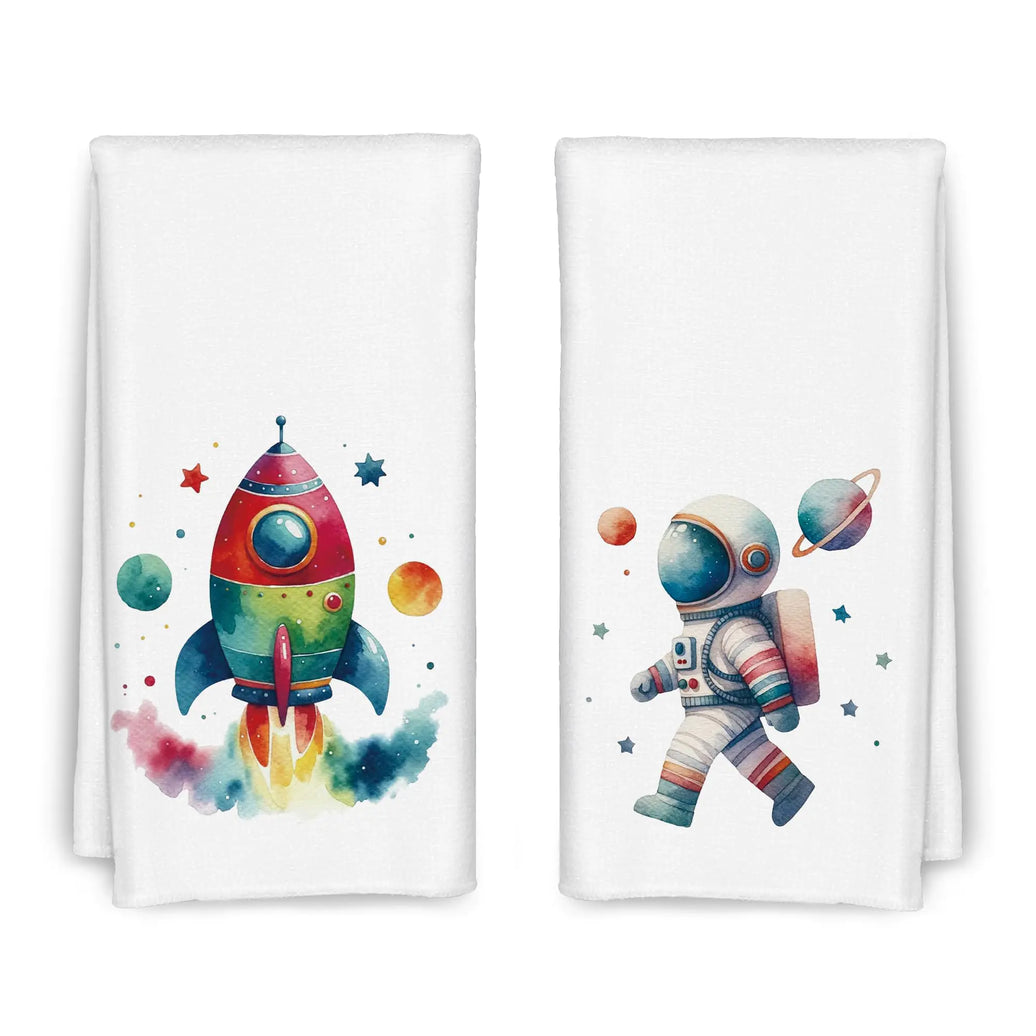 Space Kids Hand Towels