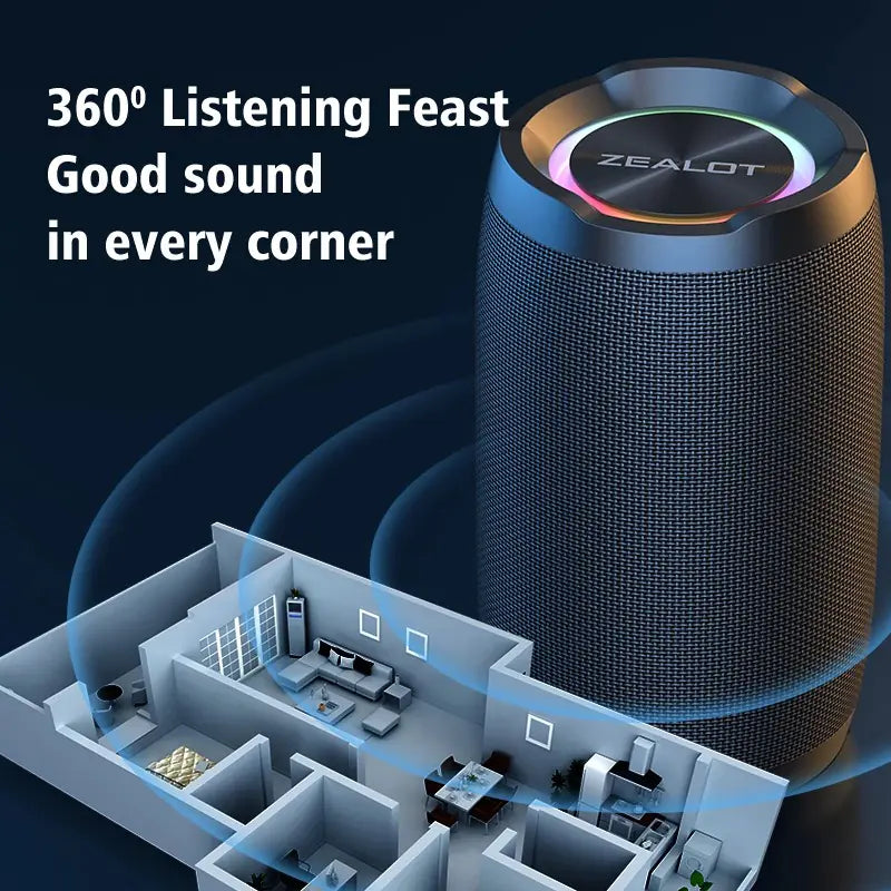 Zest S49 20W Omni-Sound Bluetooth Speaker