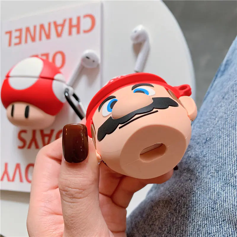 AirPods 2 Silicone Protector - Mario Theme