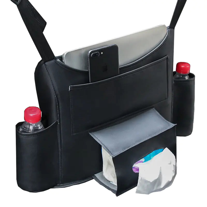 Car Seat Back Storage Organizer with Cup and Phone Holder