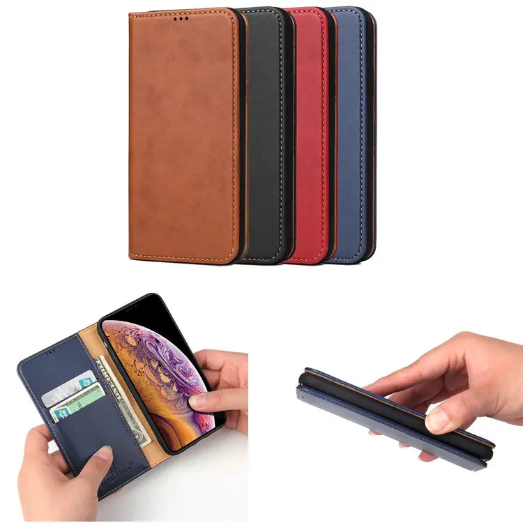 Luxury Leather Wallet Case for iPhone XR/XS/Max