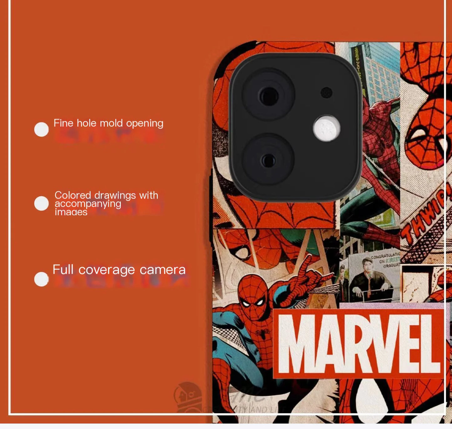 Spider-Man Lychee iPhone 13 Pro Max Case