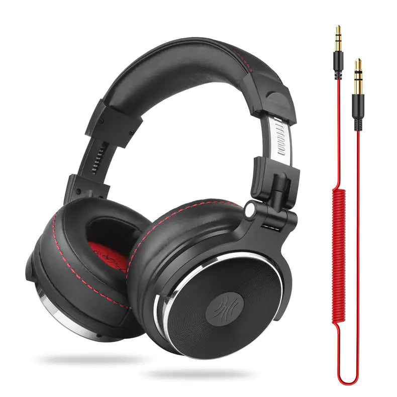 50mm Studio Pro Wired Headphones with Mic