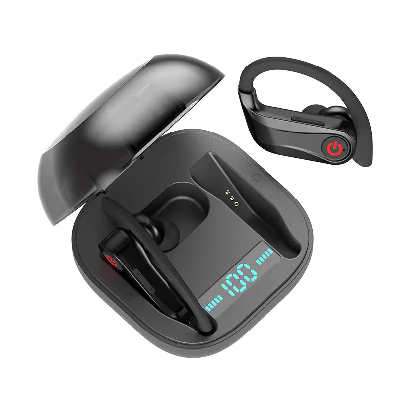 Wireless Bluetooth Earphones with Digital Display