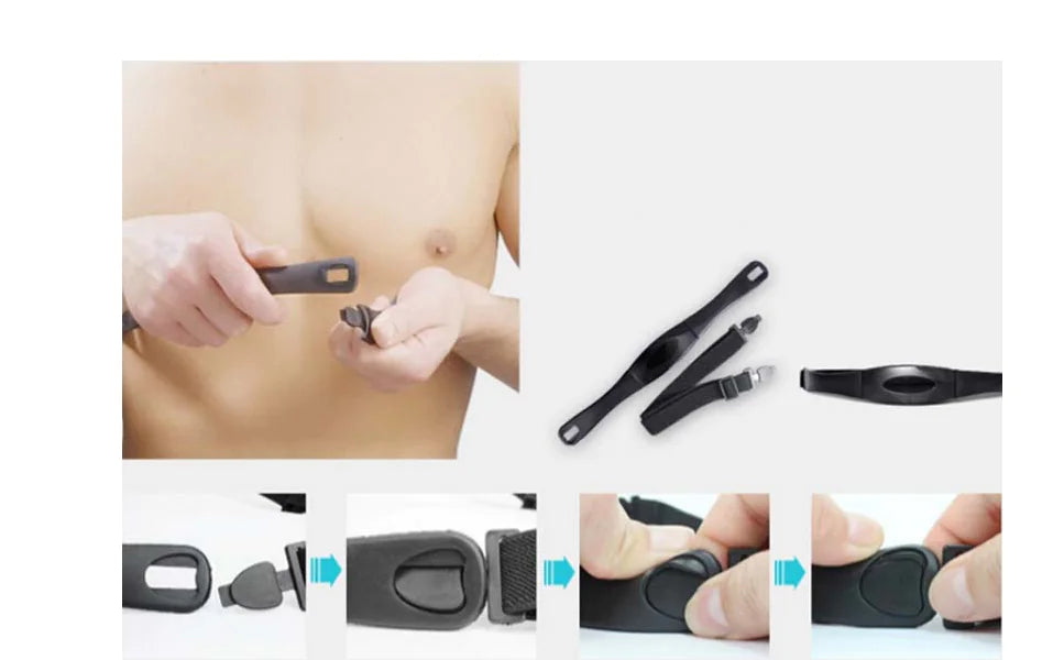 Cardio Tracker Pro Watch with Chest Strap