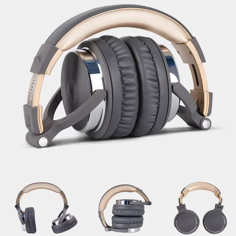 50mm Studio Pro Wired Headphones with Mic