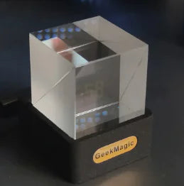 GeekMagic™ Smart Holographic Cube WiFi Weather Clock