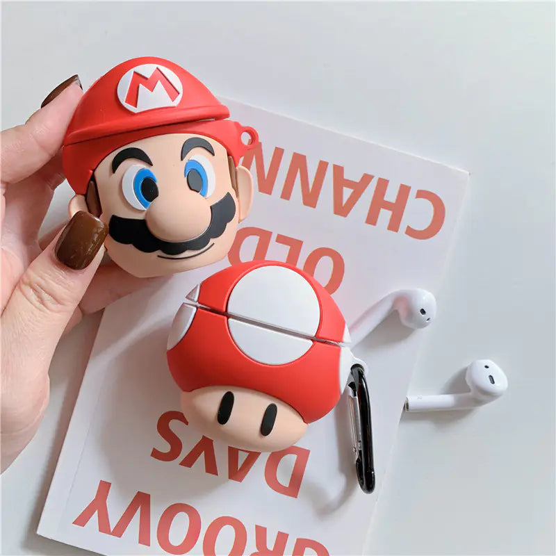 AirPods 2 Silicone Protector - Mario Theme