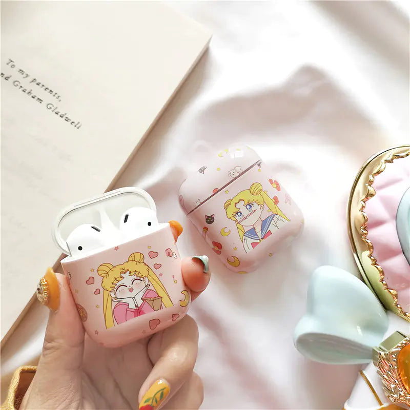 Chic Cartoon AirPods Case for Wireless Earphones