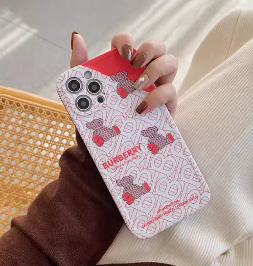 Teddy Phone Case for iPhone 14 & 15 Pro Max (Single)