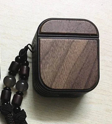 Wooden AirPods Case for 12th Generation Headphones