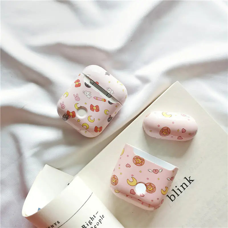 Chic Cartoon AirPods Case for Wireless Earphones