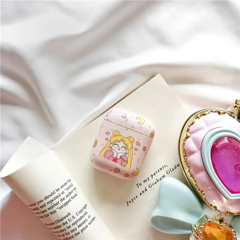 Chic Cartoon AirPods Case for Wireless Earphones