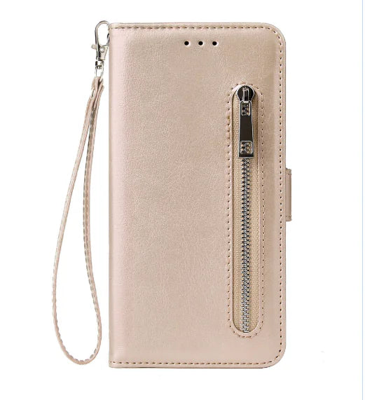 All-in-One iPhone Zipper Wallet Case