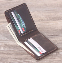 Handmade Genuine Leather Retro Wallet for Men