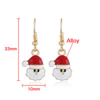Christmas Jewelry Set: Earrings and Necklace