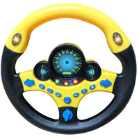 Educational Sound and Light Steering Wheel Toy for Kids