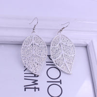 Creative Leaf Jewelry Set - Necklace & Earrings