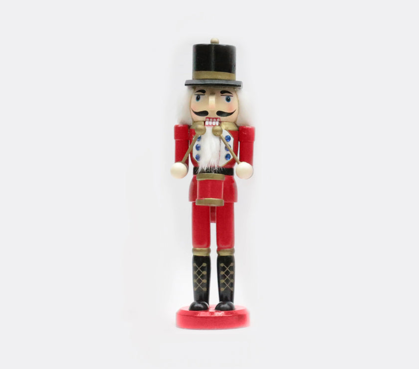 Wooden Regal Drummer Nutcracker Wizardi F07M6-13A