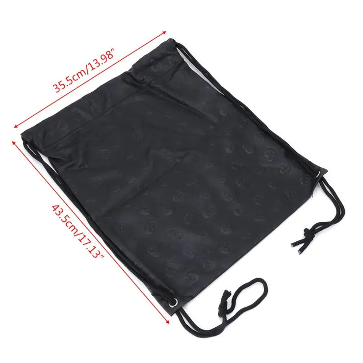 Zohra New PU Leather Drawstring Backpack for Storage