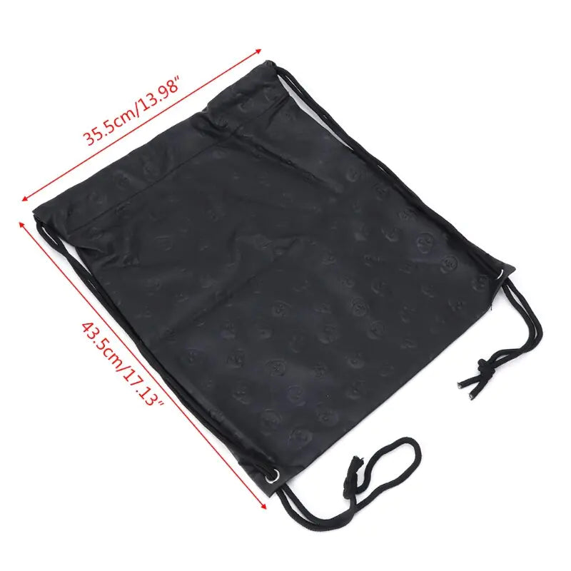 Zohra New PU Leather Drawstring Backpack for Storage