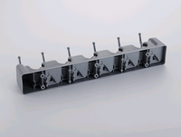 Multifunctional Mop Hook and Holder for Bathroom Door