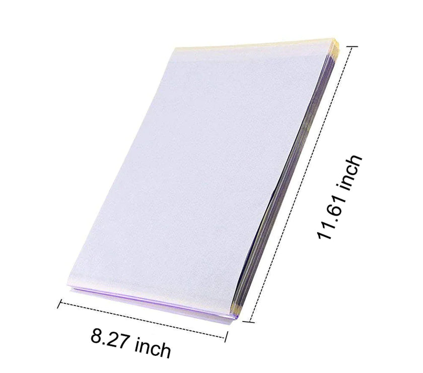 Tattoo Transfer Paper Stencil Carbon Thermal Tracing Hectograph Supplies Sheets
