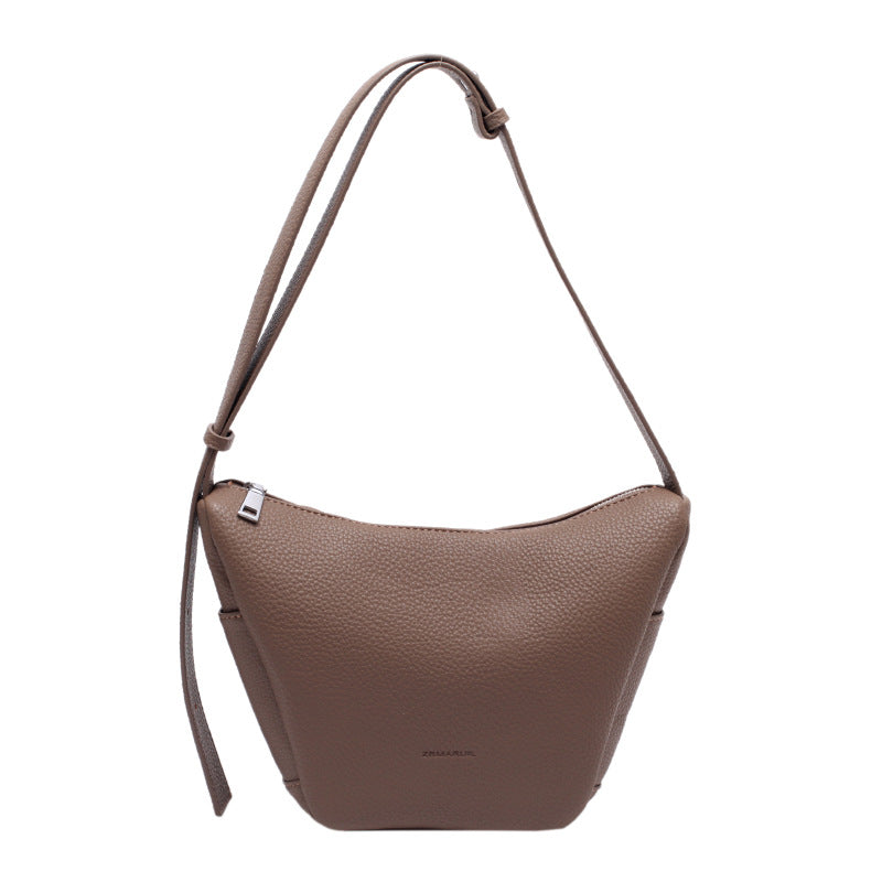 Trendy Lychee Pattern One-Shoulder Messenger Bag
