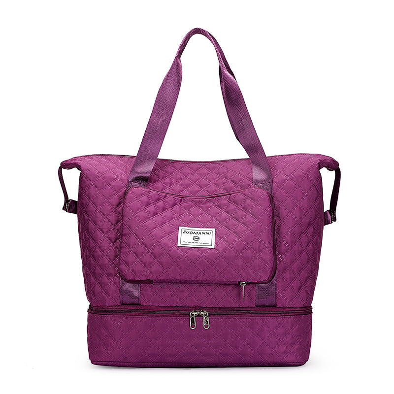 Large Capacity Portable Duffle Bag and Travel Organizer
