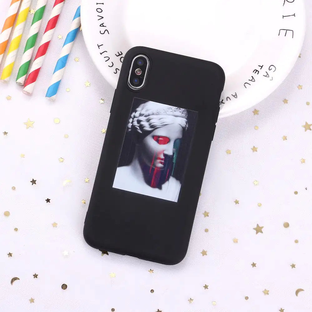 Artistic Cartoon Protective Phone Case