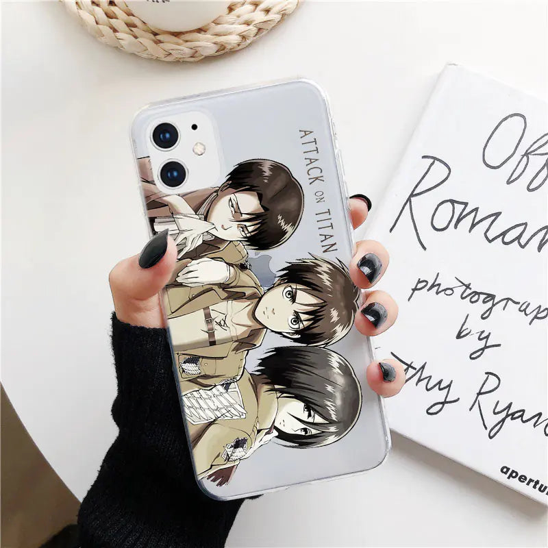 Anime Titan TPU Case for iPhone 13 Pro Max