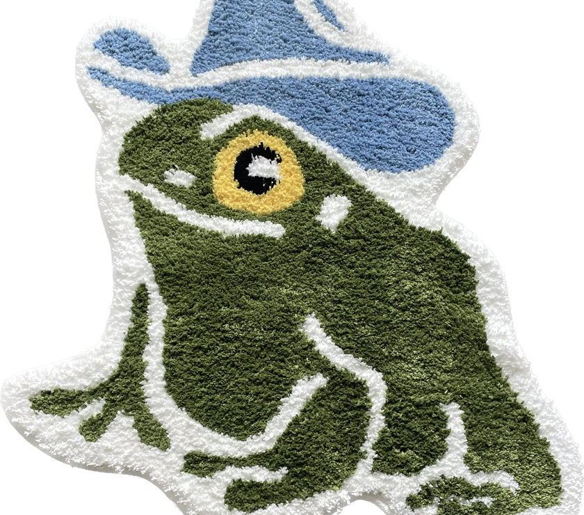 Frog Rug for Room Decor