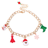 Christmas Jewelry Set: Earrings and Necklace