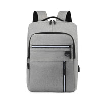Men's Business Leisure Backpack with USB Charging