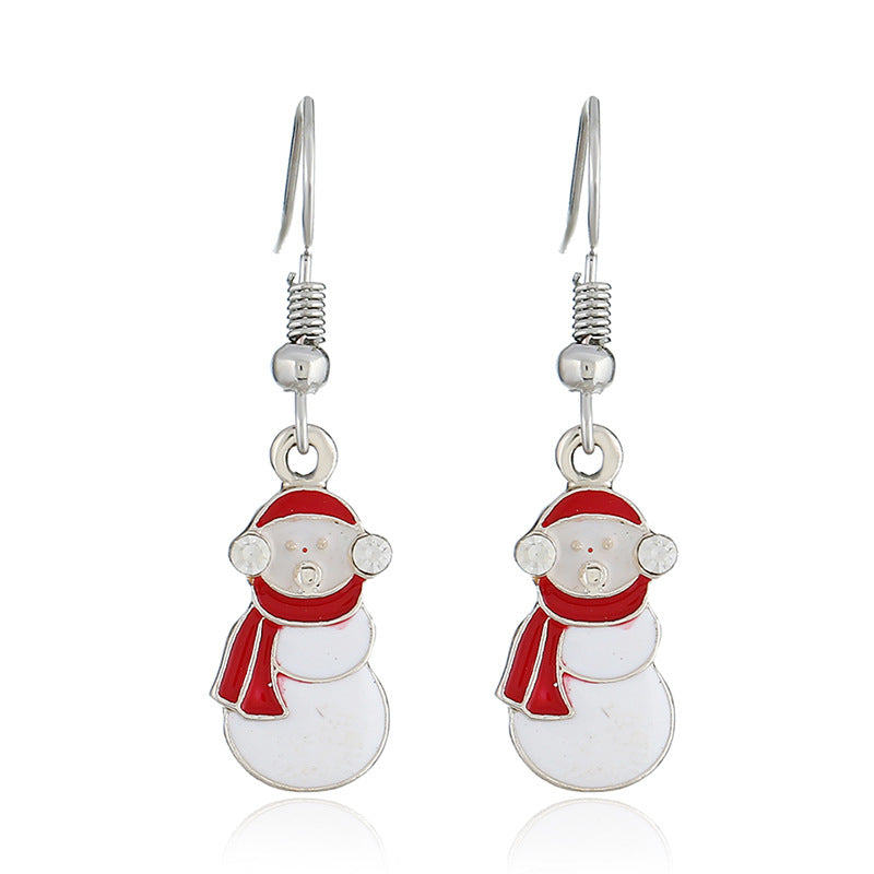 Christmas Jewelry Set: Earrings and Necklace