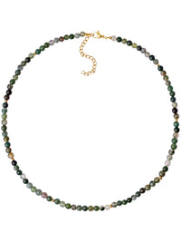 Sacina Boho Trendy Green Colorful Crystal Beaded Choker Necklace Hippie Necklace Summer Necklace Beach Necklace Boho Necklace Christmas Jewelry Gift for Women