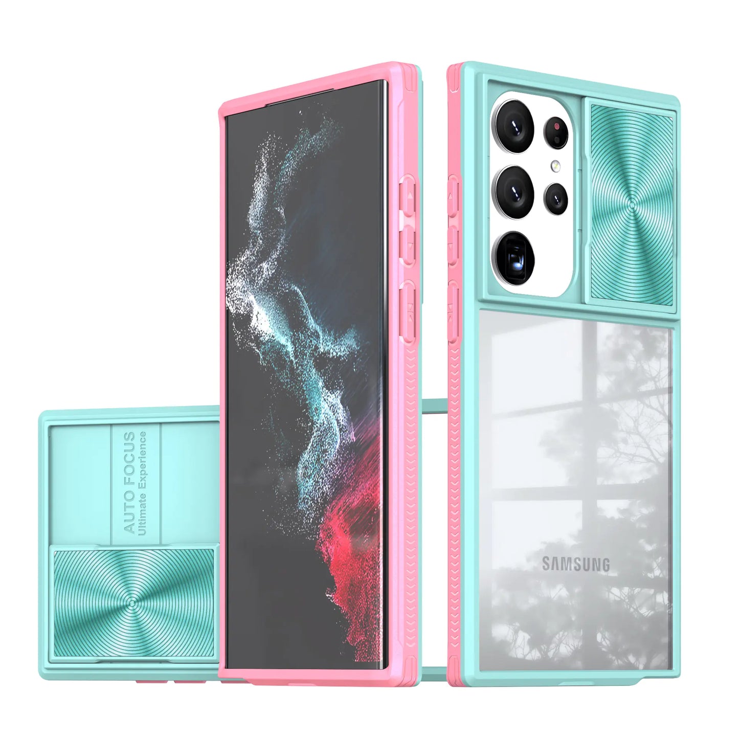 Acrylic Mirror Case for Samsung S24 & iPhone 14 Pro Max