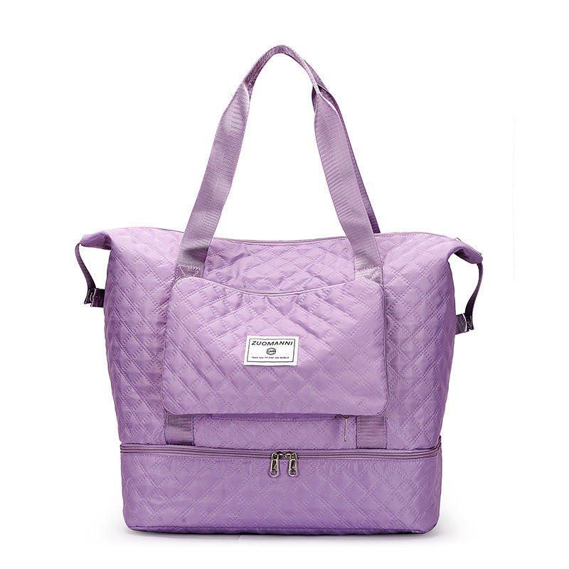 Large Capacity Portable Duffle Bag and Travel Organizer