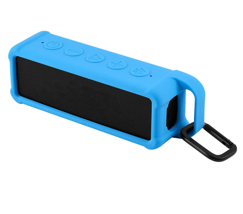 ZLiT for Anker Soundcore 2 Silicone CoverPortable Silicone Cover Skin Case for Anker Soundcore 2 Portable Speaker (Blue)