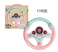 Educational Sound and Light Steering Wheel Toy for Kids