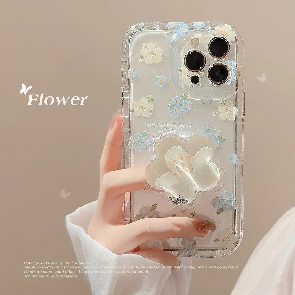 Blossom Shell Cover for iPhone 11-15 Pro Max