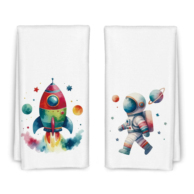 Space Kids Hand Towels