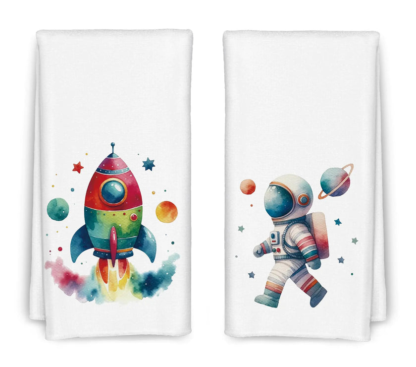 Space Kids Hand Towels