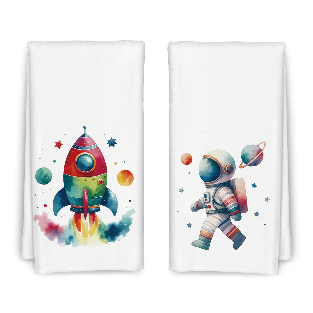 Space Kids Hand Towels