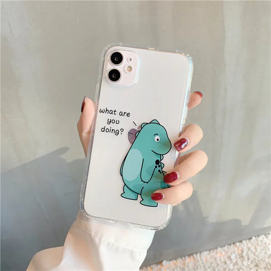 Clear Couple's Airbag Phone Protector