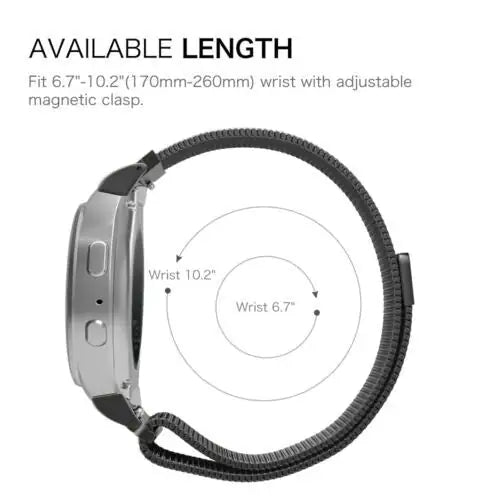 Stainless Steel Band For Samsung Galaxy Watch 42/46mm Active Gear S3 Sport Strap